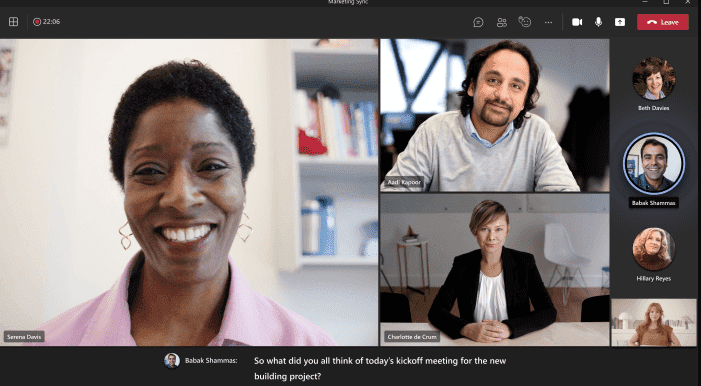 How to Use live captions in Microsoft Teams